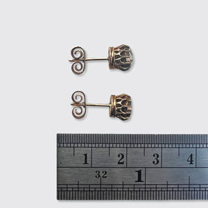 Victorian Rose-cut Diamond Earrings