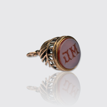 Load image into Gallery viewer, Victorian Bird Cage 'ML' Monogram Pendant