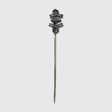 Load image into Gallery viewer, Antique Rose-Cut Diamond Bow Stickpin