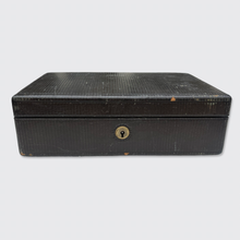 Load image into Gallery viewer, Brown Jewellery Box with Red Velvet Interior