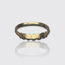 Load image into Gallery viewer, Antique Ruby &amp; Diamond Row Ring