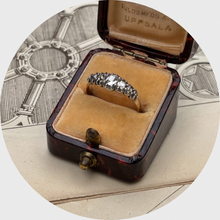 Load image into Gallery viewer, Reserved for ‘K’, payment 1/5: 19th Century Seven-Stone Table-cut Diamond Ring