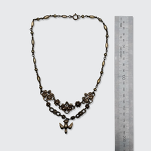 Load image into Gallery viewer, 19th Century Brass Saint Esprit Necklace