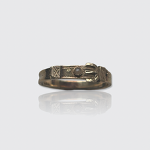 Load image into Gallery viewer, Victorian Buckle Ring with Hidden Compartment