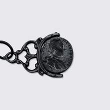 Load image into Gallery viewer, 18th Century Iron Watch Chain Bracelet with Swivel Fob
