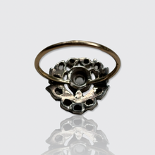 Load image into Gallery viewer, Antique Rose-Cut Diamond Thistle Ring