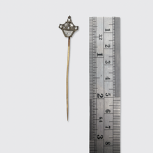 Load image into Gallery viewer, Antique Diamond Basket Stickpin