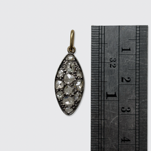 Load image into Gallery viewer, 19th Century Rose-Cut Diamond Marquise-Shaped Pendant