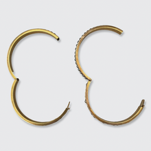 Load image into Gallery viewer, Pair of Victorian Pearl &amp; Enamel Bangle Bracelets