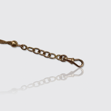 Load image into Gallery viewer, Victorian 18k Gold Watch Chain with Watch Keys and Fob