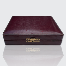 Load image into Gallery viewer, Silver Art Deco Era Curling Set in Original Box, 1921