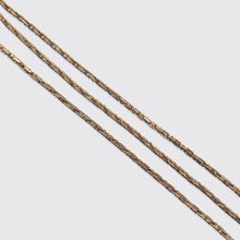 Load image into Gallery viewer, Antique 14k Gold Fantasy Link Watch Chain Necklace