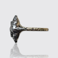 Load image into Gallery viewer, Antique Rose-Cut Diamond Cluster Ring