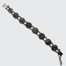 Load image into Gallery viewer, Vintage Rose Gold Antique Coin Bracelet