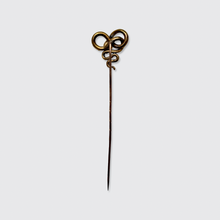 Load image into Gallery viewer, Antique Coiling Snake Stickpin