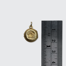 Load image into Gallery viewer, Antique Miniature Star/Anchor Locket