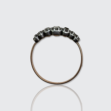 Load image into Gallery viewer, Reserved for ‘K’, payment 1/5: 19th Century Seven-Stone Table-cut Diamond Ring