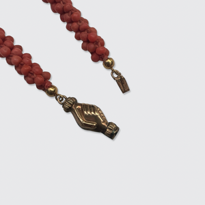 Antique Sciacca Coral Necklace