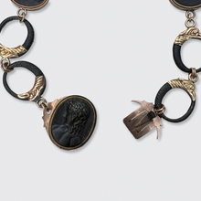 Load image into Gallery viewer, Georgian &#39;Fer de Berlin&#39; Ouroboros Bracelet