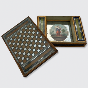 Georgian Mirrored Checkers Set