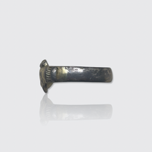 Load image into Gallery viewer, Antique Silver Partially Gilded Fede Ring