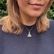 Load image into Gallery viewer, 19th Century Cone-Shaped Perfume Bottle Pendant