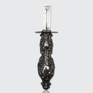 Antique Sterling Silver Sealing Wax Holder