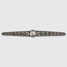 Load image into Gallery viewer, Oval Rose-Cut Diamond Brooch