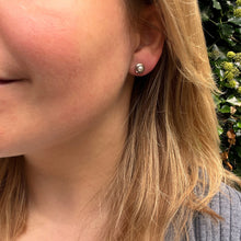 Load image into Gallery viewer, Round Pearl Target Single Earring, Stickpin Conversion
