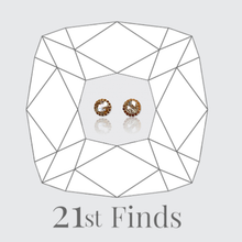 Load image into Gallery viewer, Reserved for 'S', payment 1/6: 19th Century Rose-Cut Diamond Solitaire Earrings
