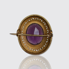 Load image into Gallery viewer, Victorian Amethyst Demi Parure in Fitted Box