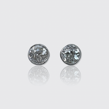 Load image into Gallery viewer, Reserved for ‘S’, payment 5/6: Antique-Cut Earstuds + Snake Ring