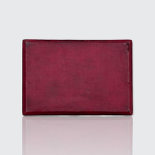 Load image into Gallery viewer, Antique Red Jewellery Travel Case with Miniature Painting