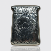 Load image into Gallery viewer, Antique Sterling Silver Egyptian Revival Vesta Case
