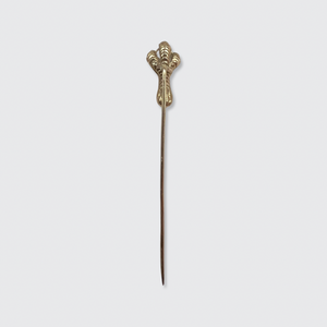 Rose-Cut Diamond Claw Pin