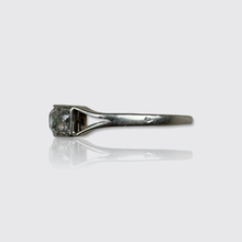 Load image into Gallery viewer, Art Deco White Gold Antique-Cut Diamond Five Stone Ring