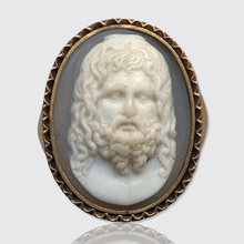 Load image into Gallery viewer, Georgian Cameo Ring Depicting Serapis