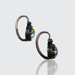 Victorian Paste Leverback Earrings