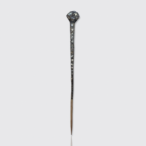 Victorian Rose-Cut Diamond Lucky Nail Pin