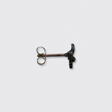 Load image into Gallery viewer, Ruby &amp; Diamond Fleur de Lis Earring, Stickpin Conversion