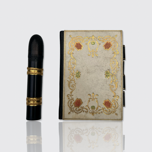 Georgian Mirrored Sewing Kit Box