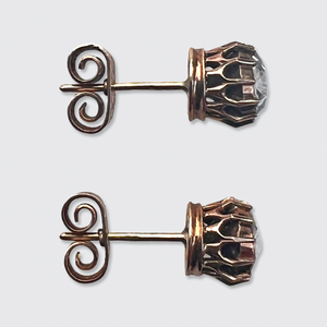 Victorian Rose-cut Diamond Earrings