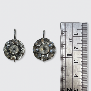 Georgian Paste Drop Earrings