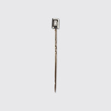 Load image into Gallery viewer, Art Deco Baguette-Cut Diamond Stickpin