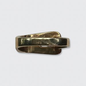 Vintage Ring with Interchangeable Gemstone Panels