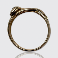 Load image into Gallery viewer, Victorian Old Mine-Cut Diamond Snake Ring by Frank Hyams