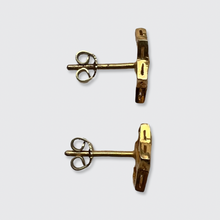Load image into Gallery viewer, Victorian Rose-Cut Diamond Star Earrings