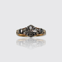 Load image into Gallery viewer, 18th Century Cross-Shaped Table-cut Diamond Ring