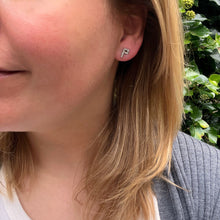 Load image into Gallery viewer, Diamond &#39;P&#39; Initial Earring, Stickpin Conversion