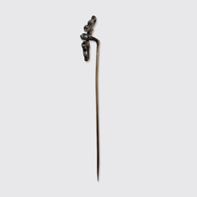 Load image into Gallery viewer, Antique Rose-Cut Diamond Bow Stickpin